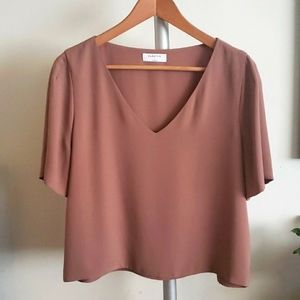 BABATON Randy Blouse - Burnt Blush